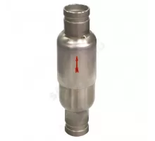 Компенсатор сильфонный осевой многослойный с кожухом Ду 65 Ру16 грувлок патрубки нерж сталь Энергия Аква, серия НП Протон ЭА.НП.16.065.32/10.2.Г