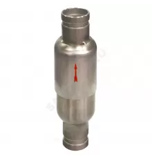 Компенсатор сильфонный осевой многослойный с кожухом Ду 25 Ру16 грувлок патрубки нерж сталь Энергия Аква, серия НП Протон ЭА.НП.16.025.32/10.2.Г