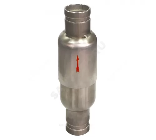 Компенсатор сильфонный осевой многослойный с кожухом Ду 65 Ру16 грувлок патрубки нерж сталь Энергия Аква, серия НП Протон ЭА.НП.16.065.32/10.2.Г