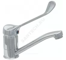 Смеситель для кухонной мойки одноручный короткий излив ЭКО ЦС-СМ 27/1ш D35 М-44 Центр Сантехники (Подольск) ЭП401501.D35