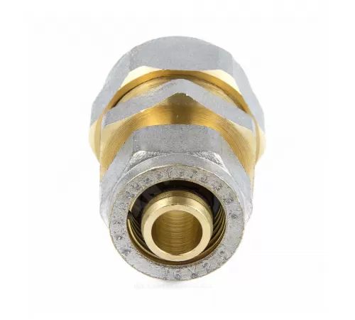 Муфта переходная МП латунь никель обжим Дн 32х20 ГОСТ 32415-2013 7004 Aquasfera 7004-04