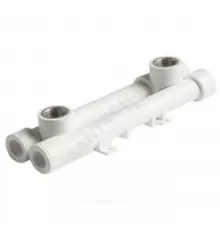 Планка (настенный комплект) PP-R монтажная универсальная белая Дн 20х1/2" ВР RTP (РосТурПласт) 14185