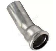 Отвод сталь нерж AISI 316L 45гр Дн 28 Ру16 пресс/труба Inoxpres RM 181028451C
