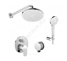 Смеситель встраиваемый для ванны с душем одноручный CERAFLEX Ideal Standard BC447AA