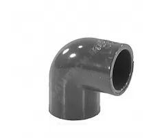 Отвод ПВХ Дн 20х90гр Ру16 серый напорный под клеевое соединение EFFAST RDRGOD0200