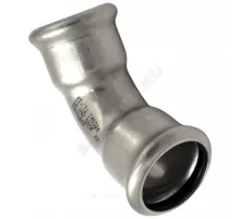 Отвод сталь нерж AISI 316L 45гр Дн 18 Ру16 пресс Inoxpres RM 181018450C