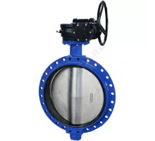 Затвор дисковый поворотный чугун VPE4408-08EP Ду 600 Ру10 межфл с редуктором диск чугун манжета EPDM HT Tecofi VPE4408-08EP0600