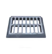 Дождеприемник чугун ДМ (малый) С250 прямоугольный m=58кг h=91мм ДМ(С250)-2-31х49 ГОСТ 3634-2019