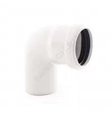Отвод PP-M бесшумный белый Дн 32х45гр б/нап в/к RTP (РосТурПласт) 36397