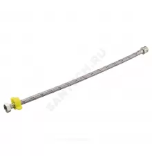 Подводка гибкая для воды нержавеющая оплетка 1/2" г-ш L=1.2м Профсан PS-FM120