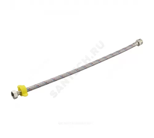 Подводка гибкая для воды нержавеющая оплетка 1/2" г-ш L=2.5м Профсан PS-FM250