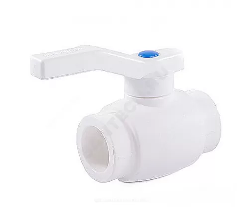 Кран шаровой PP-R полнопроходной белый Дн 110 внутренняя пайка RTP (РосТурПласт) 32977