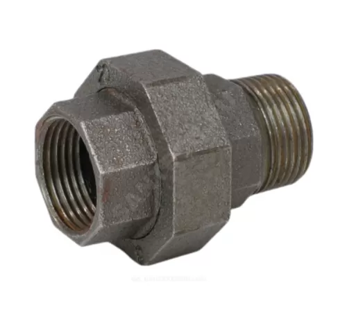 Соединитель прямой американка чугун Ду 20 (3/4") ВР/НР Fittex