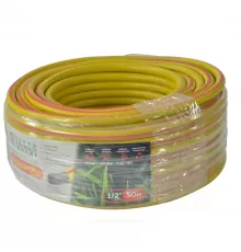 Шланг поливочный армированный ПВХ Дв 12,5 (1/2") бухта 25м Акварель непрозрачный Завод ПолимерШланг НФ-00000065