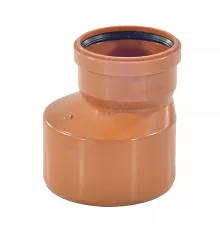 Переход НПВХ коричневый Дн 160х110 б/нап в/к Aquaviva AQVD160110