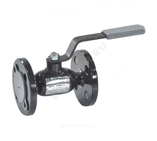 Кран шаровой сталь 11с67п Ду 15 Ру40 фл L=120мм FORTECA 183.1.015.040