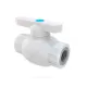 Кран шаровой PP-R полнопроходной белый Дн 20х1/2" ВР RTP (РосТурПласт) 16207