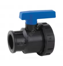 Кран шаровой компрессионный 1 1/2"x1 1/2" ВР/ВР Ру10 RTP (РосТурПласт) 16358
