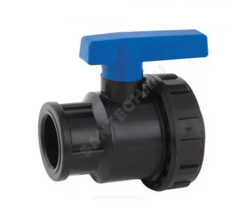 Кран шаровой компрессионный 2"x2" ВР/ВР Ру10 RTP (РосТурПласт) 16466