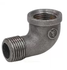 Угольник проходной чугун Ду 40 (1 1/2") ВР/НР Fittex PLUS