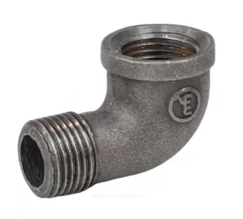 Угольник проходной чугун Ду 32 (1 1/4") ВР/НР Fittex PLUS