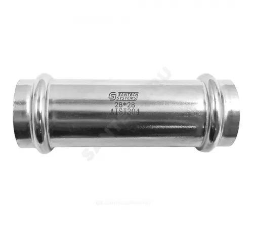 Муфта надвижная сталь нерж AISI 304 Дн 18 пресс SantechSystems