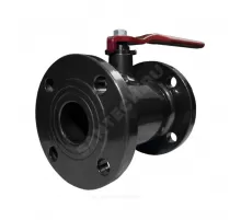 Кран шаровой сталь 09Г2С 11с67п Ду 80 Ру16 фл L=210мм Маршал 2Цф.01.1.016.080/065