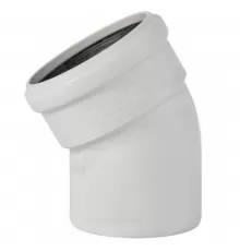 Отвод PP-MD бесшумная светло-серый Skolan Safe SKB Дн 110х30гр (DN110) б/нап в/к Ostendorf 335110