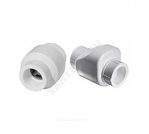 Клапан обратный PP-R белый Дн 25 внутренняя пайка RTP (РосТурПласт) 14217