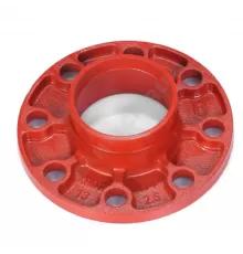 Адаптер фланцевый под муфту грувлок ковкий чугун XGQT13 Ду200 (Дн219) Ру16 JIANZHI