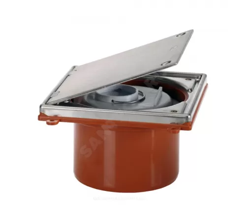 Ревизия-прочистка PP/нерж сталь Ду 100 б/нап HL HL98SML