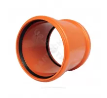 Муфта НПВХ ремонтная коричневая Дн 160 б/нап в/к Агригазполимер