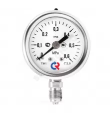 Манометр под гидрозаполнение ТМ-221Р.00 радиальный Дк50мм 0-0,4 МПа кл.2,5 G1/4" Росма 00000000606