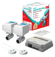 Система защиты от протечек воды латунь никелированное Aquacontrol Ду 20 3/4" Ру16 ВР 220В Neptun 2153589