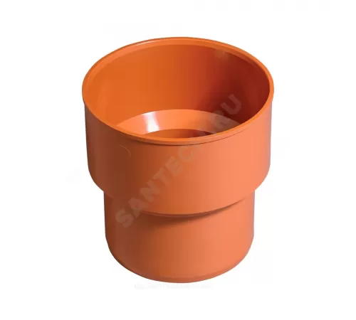 Переход НПВХ на чугун коричневый Дн 160 б/нап б/манжеты KGUG Ostendorf 222820