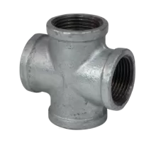 Крест прямой чугун оц Ду 15 (1/2") ВР/ВР Fittex PLUS