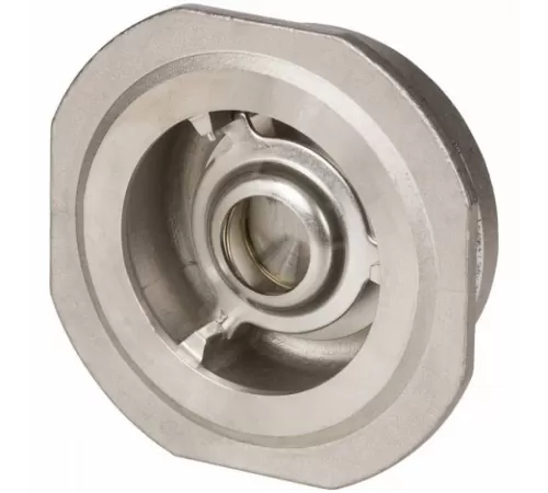 Клапан обратный нерж осевой NVD-812R Ду 15 Ру40 межфл диск нерж Ридан 082X8530R