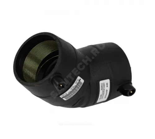 Отвод электросварной ПЭ100 Дн 40х45гр Ру16 SDR11 SMART JOINT EFL440A