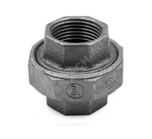 Комплект соединителя прямой американка+прокладка чугун Ду 25 (1") ВР/ВР Fittex PLUS