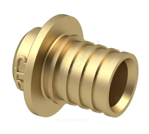 Заглушка для PE-X/PE-RT труб аксиальная латунь Дн 16 RTP (РосТурПласт) 28316