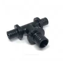 Тройник для PE-X труб аксиальный PPSU Дн 16х20х16 переходной РОС