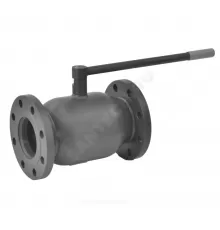 Кран шаровой сталь 11с67п Ду 125 Ру25 фл L=380мм полнопроходной FORTECA 193.1.125.025