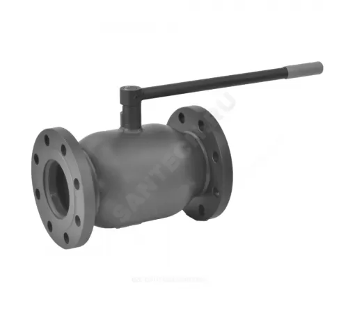 Кран шаровой сталь 11с67п Ду 125 Ру25 фл L=380мм полнопроходной FORTECA 193.1.125.025