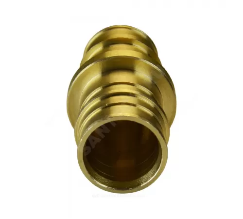 Муфта для PE-X труб радиальная латунь Дн 40 GX102 Giacomini GX102Y007