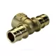 Тройник для PE-X труб радиальный латунь Дн 25х3/4"х25 ВР GX154 Giacomini GX154Y045