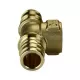 Тройник для PE-X труб радиальный латунь Дн 25х3/4"х25 ВР GX154 Giacomini GX154Y045