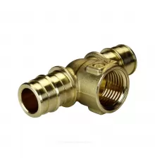 Тройник для PE-X труб радиальный латунь Дн 20х3/4"х20 ВР GX154 Giacomini GX154Y044