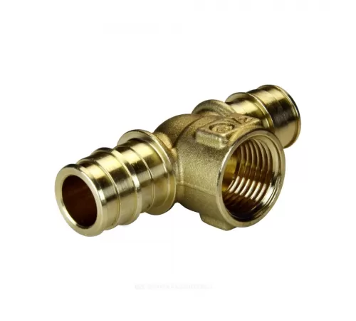 Тройник для PE-X труб радиальный латунь Дн 25х3/4"х25 ВР GX154 Giacomini GX154Y045