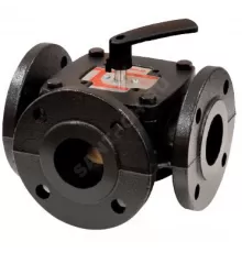 Клапан регулирующий чугун R297 поворотный Ду 100 Ру6 фл Kvs=225м3/ч Giacomini R297Y110