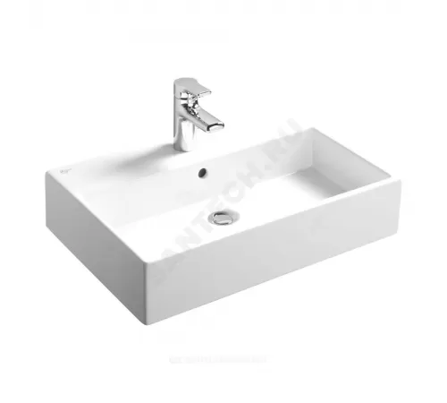 Умывальник подвесной STRADA 60 1 отверстие под смеситель по центру белый Ideal Standard K077801